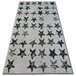 Alfombra LISBOA Estrellas Estrellitas 200x290 Marron