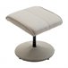 Sillón Relax Cuero sintético, Esponja, Acero HOMCOM Gris