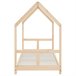 Estructura De Cama Para Niños 206x85 Marron
