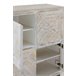 Aparador Alto 4 Puertas Blanco/ Beige