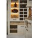 Vitrina doble 2 puertas VERONA Blanco/ Madera