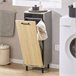 Cesto para Ropa Sucia con 1 Cesta BZR132-NG SoBuy Gris