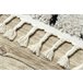 Alfombra BERBER TETUAN B751 zigzag Franjas Bereber Marroquí Shag 180x270 Crema