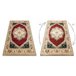 Alfombra de lana POLONIA Palazzo Rosetón 170x235 Rojo