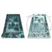 Alfombra DE LUXE moderna 634 Marco vintage - Structural 200x290 Verde