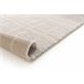 Alfombra con diseño geométrico y relieve CALEDONIA - ATTICGO 80x150 Crema