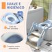 Adaptador para Niños PP, PVC ZONEKIZ, hogar - baño Azul