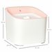 Fuente de Agua para Gatos ABS PawHut Rosa