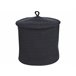 Beliani Estante de baño pequeño SILOPI Negro