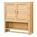 Mueble de pared para baño Tyresö bambú Natural