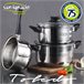 Batería de cocina 5 piezas Cromo