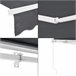 Toldo Articulado Bitonto Retráctil Manual 350x250 Gris Oscuro