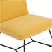 Sillón decorativo LEO Sillón decorativo LEO Amarillo