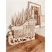 Beliani Accesorio decorativo IMPALA Marron