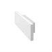 Aplique De Pared Aluminio Serie Thin Blanco