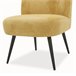 Sillón decorativo KITTY Amarillo