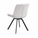 Pack de 4 sillas giratórias ALISON  Beige