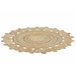 Beliani Alfombra de pelo corto GOLGEN Beige