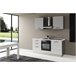 Cocina GILDA 2.0 Derecha Blanco/ Gris