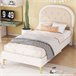 Marco de la cama 200x90 Beige