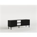 Mueble tv DIORA 2 puertas 160cm Negro