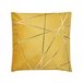 Beliani Cojín decorativo PINUS 45x45 Amarillo