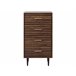 Beliani Cómoda KEITH Madera Oscura