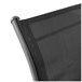 Acomoda Textil – Mecedora con Reposabrazos de Balanceo Negro