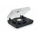 Tocadiscos Bluetooth con altavoces integrados Negro