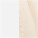 Armario vestidor juvenil Misty Cloud 110 Blanco/ Madera