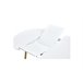 Mesa de cocina extensible ARTIC Blanco