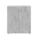 Armario Multiusos 80x92cm Blanco/ Gris