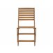 Beliani Conjunto de comedor TOLVE Marron