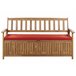Beliani Cojín de asiento SOVANA 148x45 Rojo
