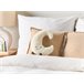 Beliani Cojín decorativo MOONLIGHTER Blanco/ Beige