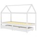Estructura De Cama Infantil 206x97 Blanco