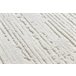 Alfombra SEVILLA AC53B rayas Franjas Bereber marroquí Shaggy 160x220 Crema