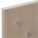Estructura de cama tapizada Rosi 150x190 Beige