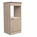 Módulo media columna FUMAY de 60cm para encastar horno Roble