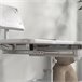 Pupitre Infantil PP, MDF, Acero ZONEKIZ 49x80 Gris