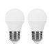 Pack 2 Bombillas LED Esférica 1Primer Leader Blanco
