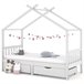 Estructura De Cama Infantil 206x97 Blanco