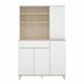 Aparador efecto madera 120 Blanco