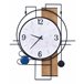 Beliani Reloj de pared TAVEL Multicolor