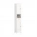Armario Alto para baño 2 Puertas y 1 cajón FRG236-W SoBuy Blanco