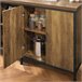 Aparador de Comedor con 2 Puertas 4 Compartimentos KNL01-F SoBuy Marron