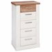 Sifonier 5 cajones VERONA blanco Roble