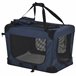 Transportín para Mascotas Tela Oxford, Acero y Poliéster PawHut Azul
