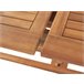Beliani Conjunto de comedor JAVA Marron