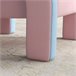 Sillón Infantil Tablero Multicapa, MDF, Espuma, Poliéster ZONEKIZ Rosa